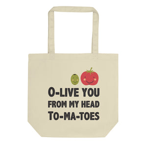 Tote Bag ｜ Olive & Tomatoes